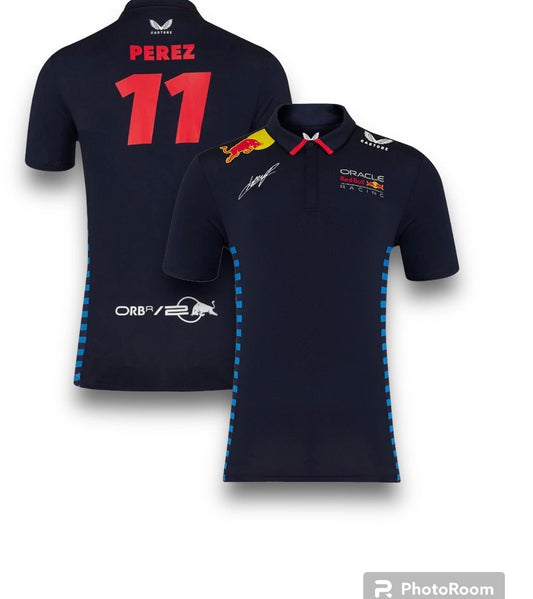 Red Bull Polo Oficial S Perez 2024 Dama