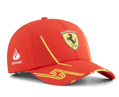 S Ferrari Gorra Oficial C Sainz 2024