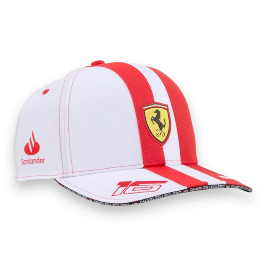 S Ferrari Gorra Ed. Especial GP Mónaco Charles Leclerc 2024